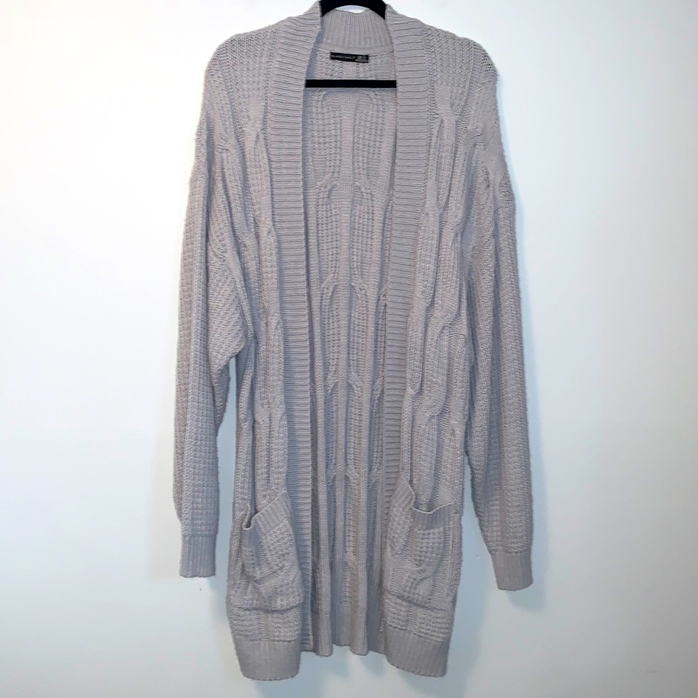 Black Tape cardigan sweater.